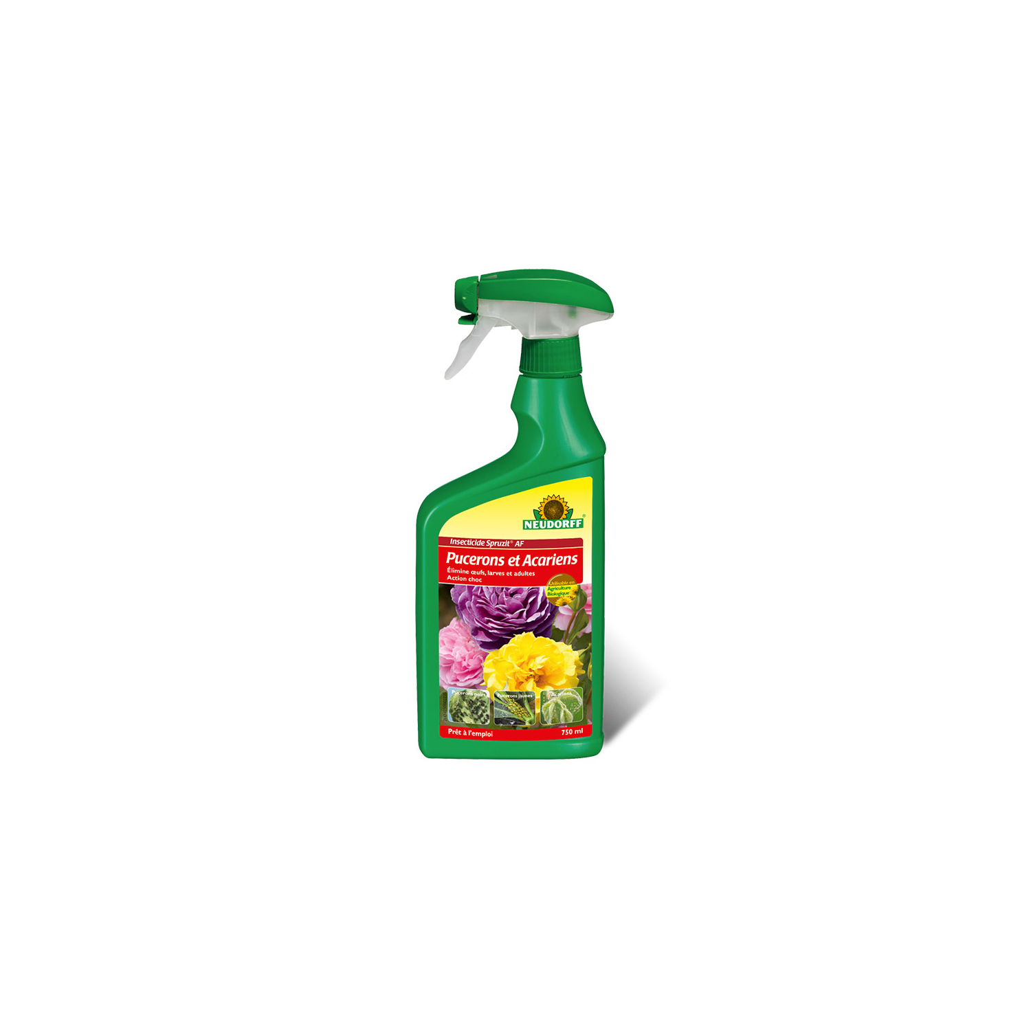 Insecticida para pulgones y ácaros 750 ml