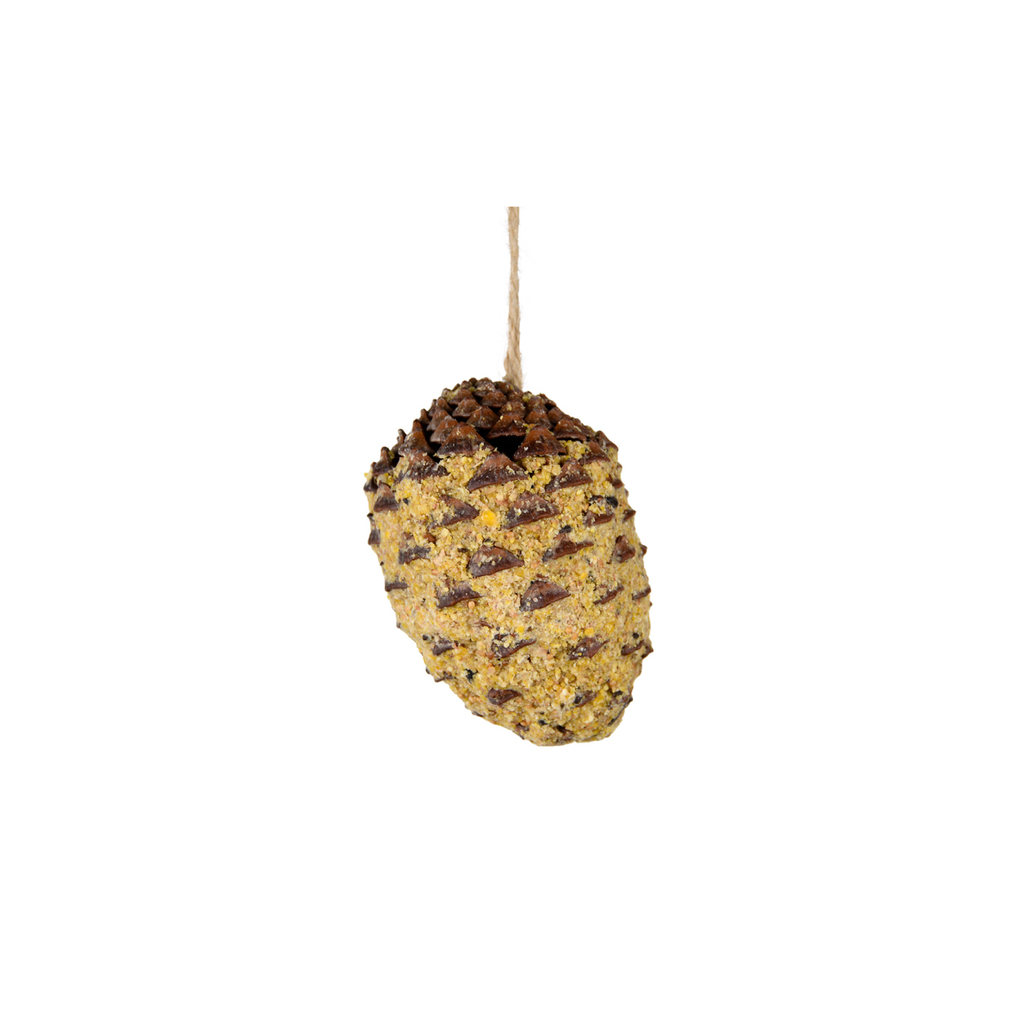 Pomme de pin fourrée – Nourriture pour oiseaux sauvages riche en énergie