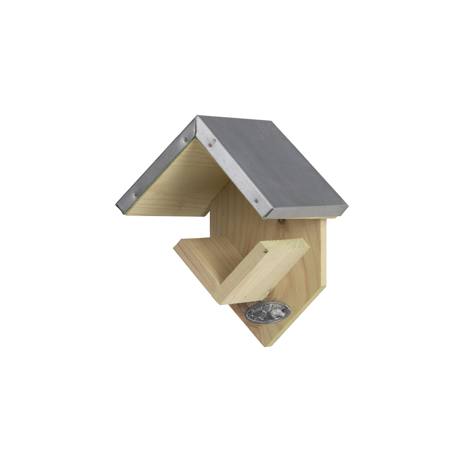 Comedero para pájaros con soporte para tarro