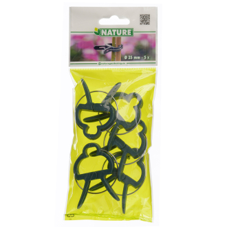 Pinces de tuteurage pour plantes 35 mm