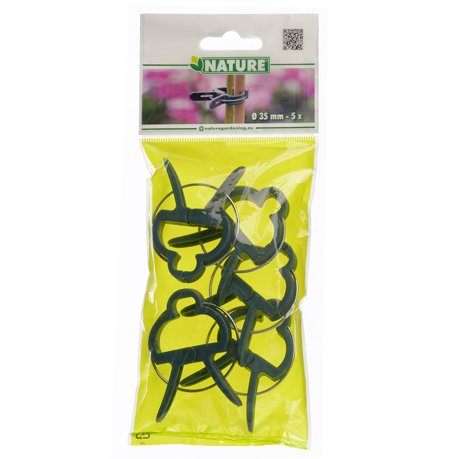 Pinces de tuteurage pour plantes 35 mm