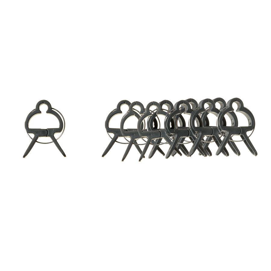 Pinces de tuteurage pour plantes 24 mm
