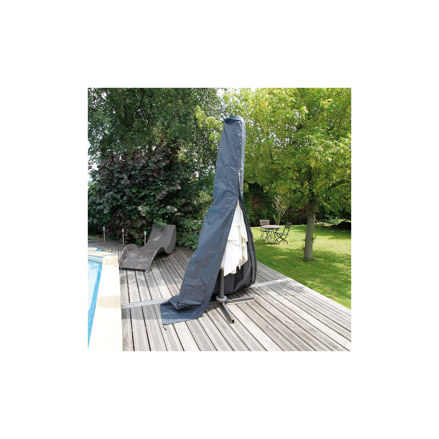 Funda de protección para sombrilla recta - 302 cm x Ø25/70 cm