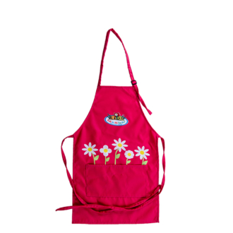 Tablier jardinage pour enfant rouge