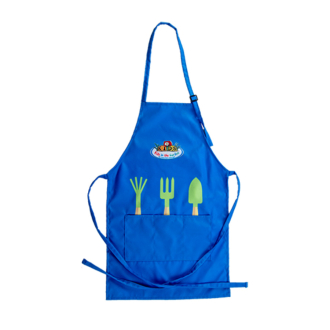 Tablier jardinage pour enfant bleu
