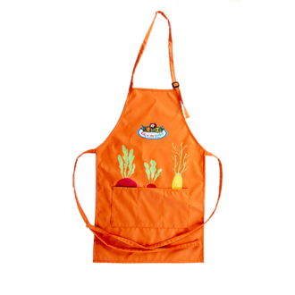 Tablier jardinage pour enfant orange