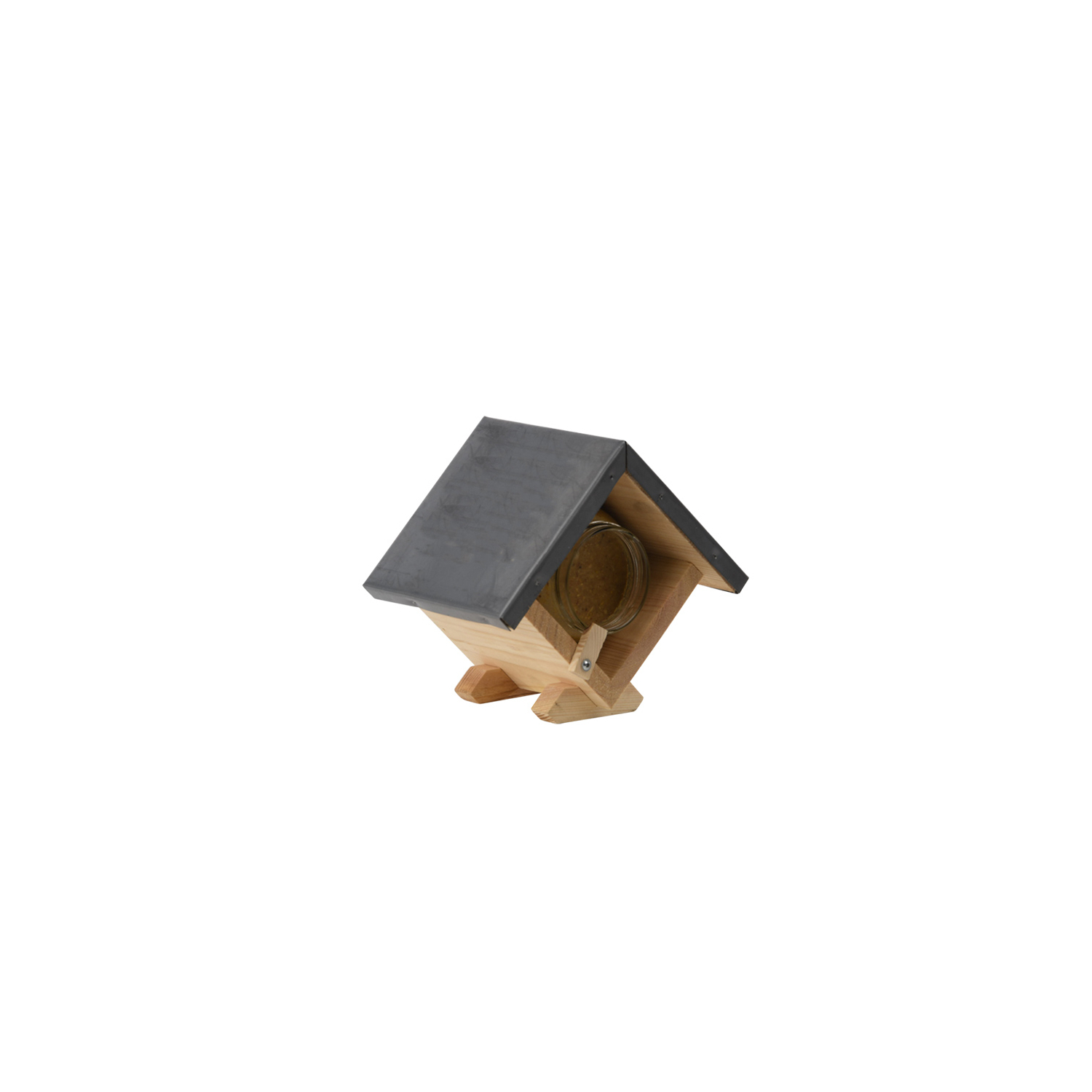 Square Peanut Butter Feeder - Sold Empty