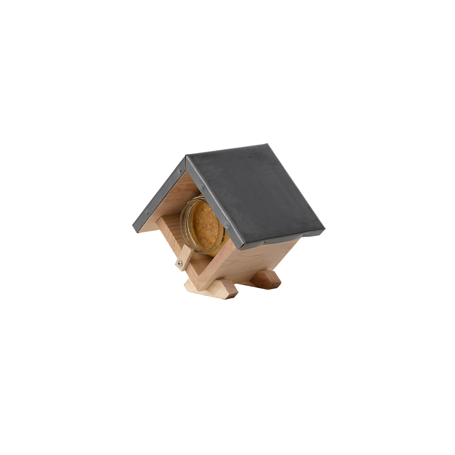 Square Peanut Butter Feeder - Sold Empty