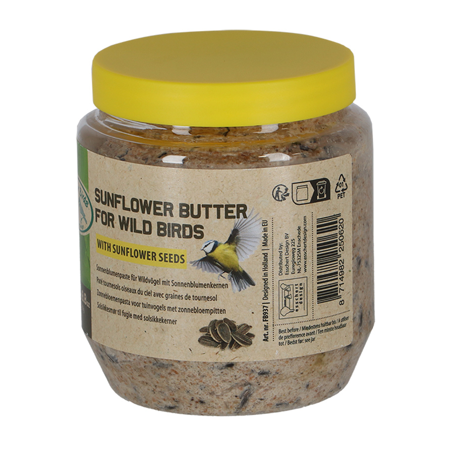 Pasta de girasol para aves del jardín