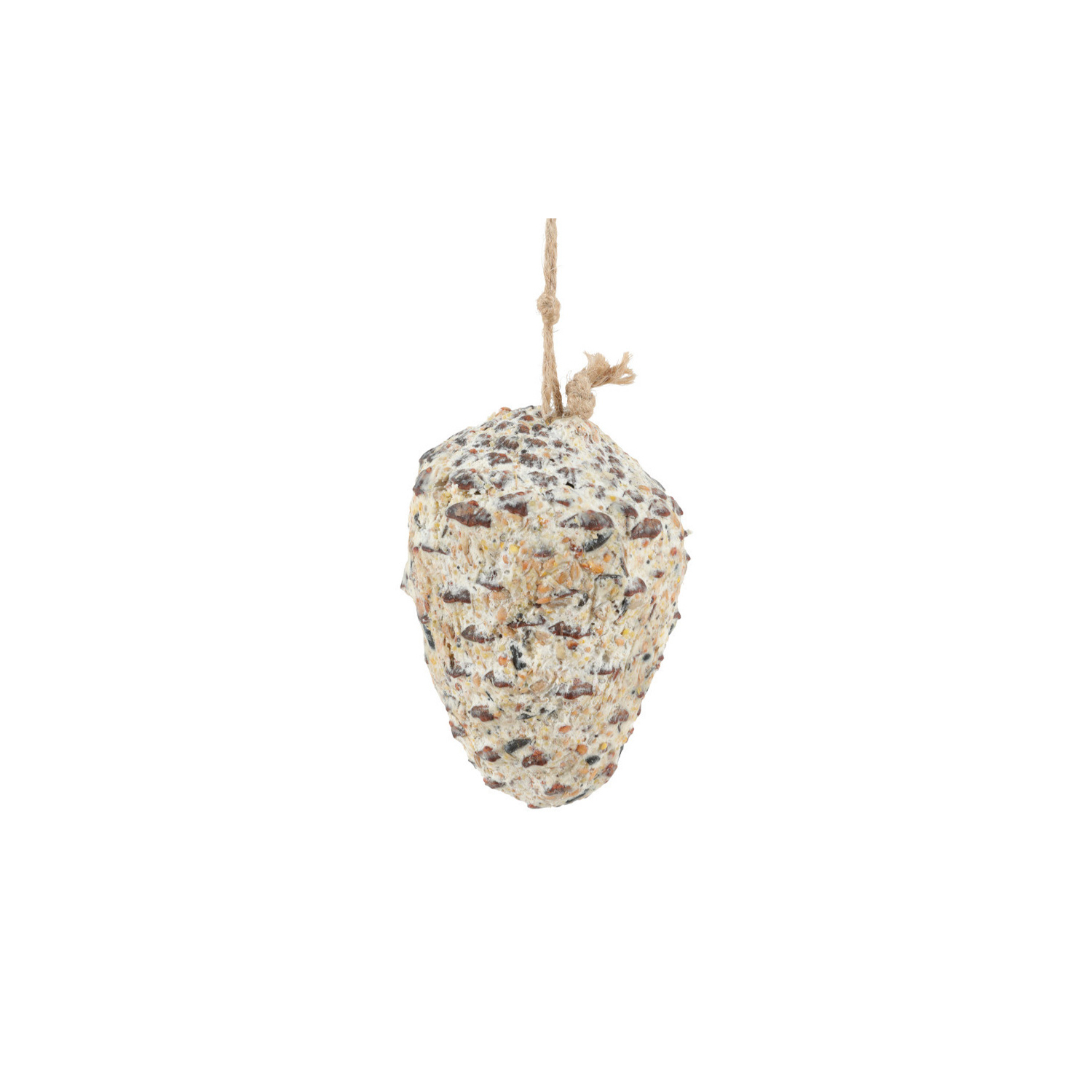 Pine cone with fat 🐦 - natural treat for wild birds