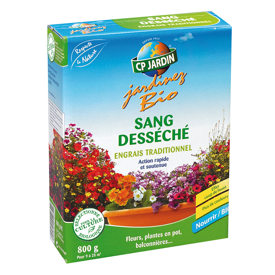 Sangre desecada 800 g CP Jardin