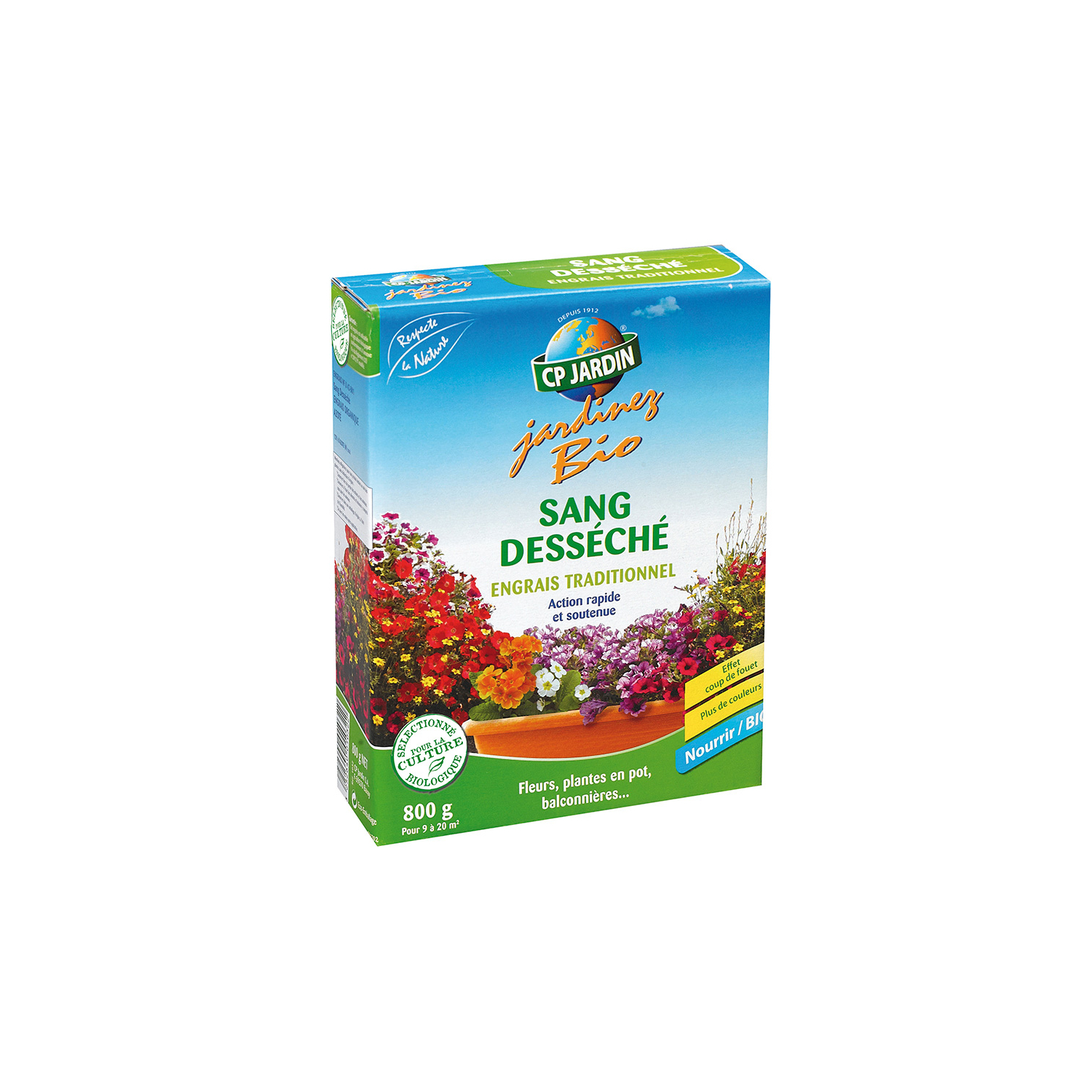 Sangre desecada 800 g CP Jardin