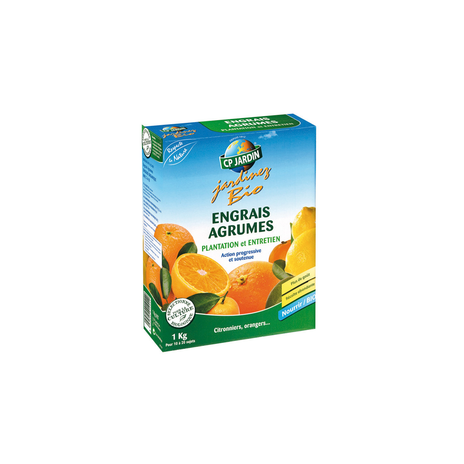 Abono natural para cítricos 1 kg CP Jardin