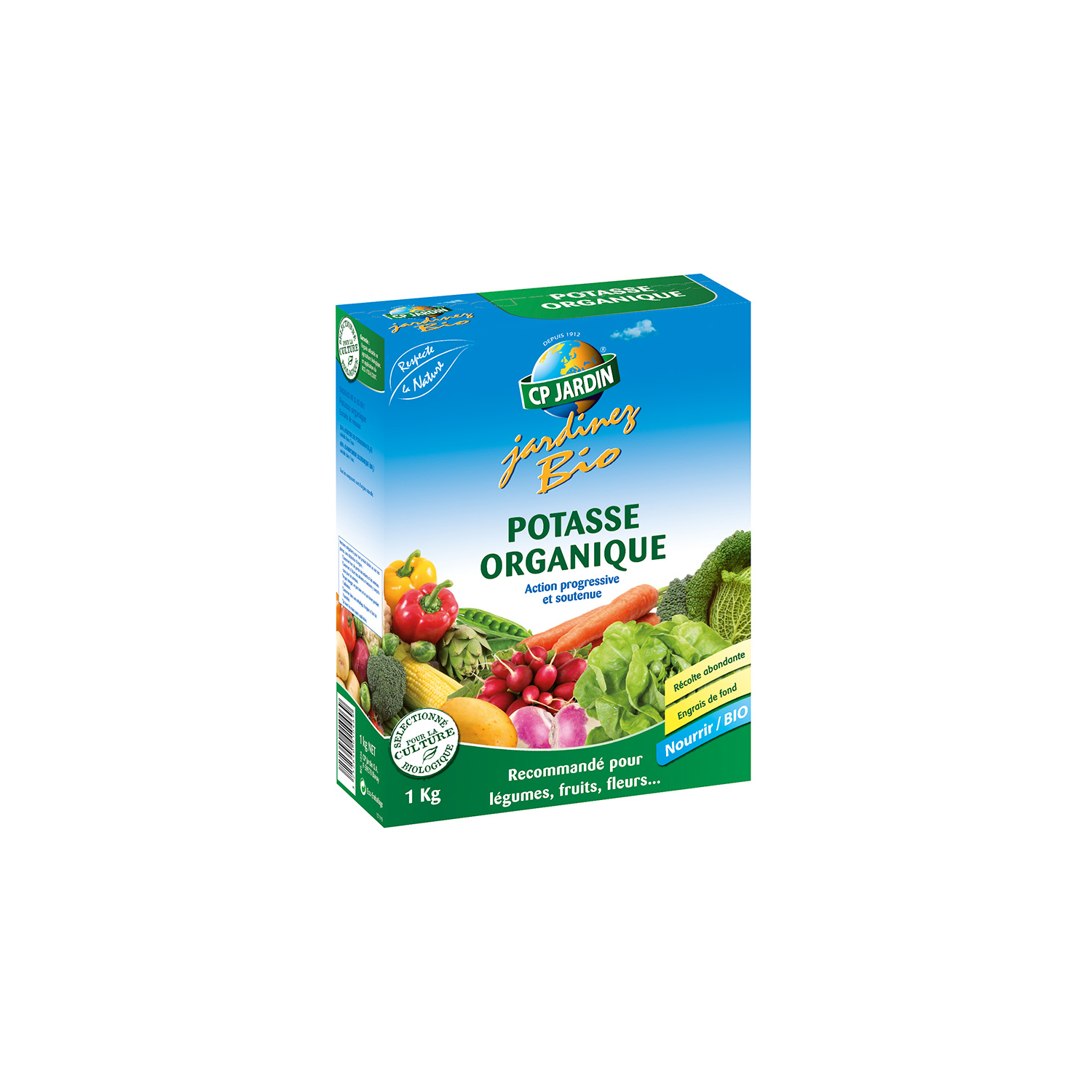Potasa orgánica 1 kg CP Jardin