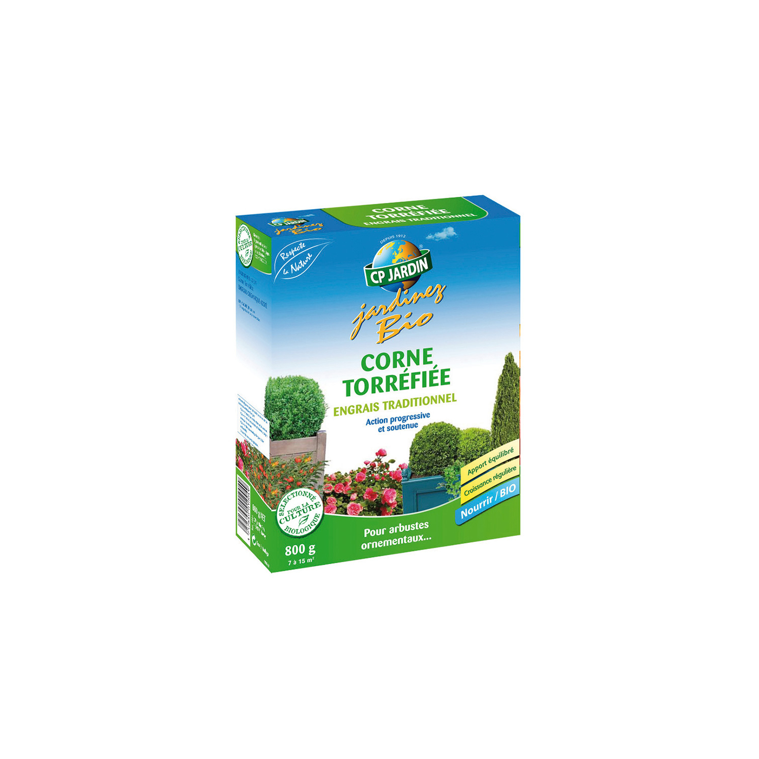 Cuerno tostado 800 g CP Jardin