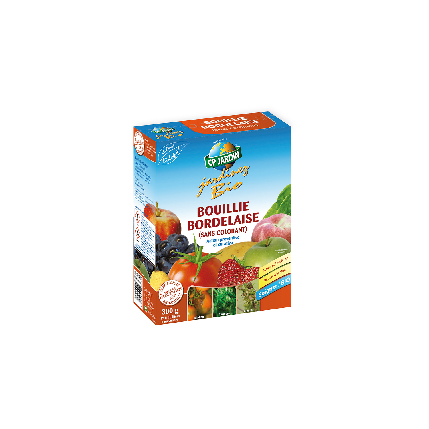 Caldo bordelés sin colorante 300 g CP Jardin