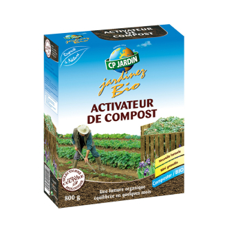 Activador de compost CP Jardin 800 g 🌱 Acelere su compostaje de forma natural