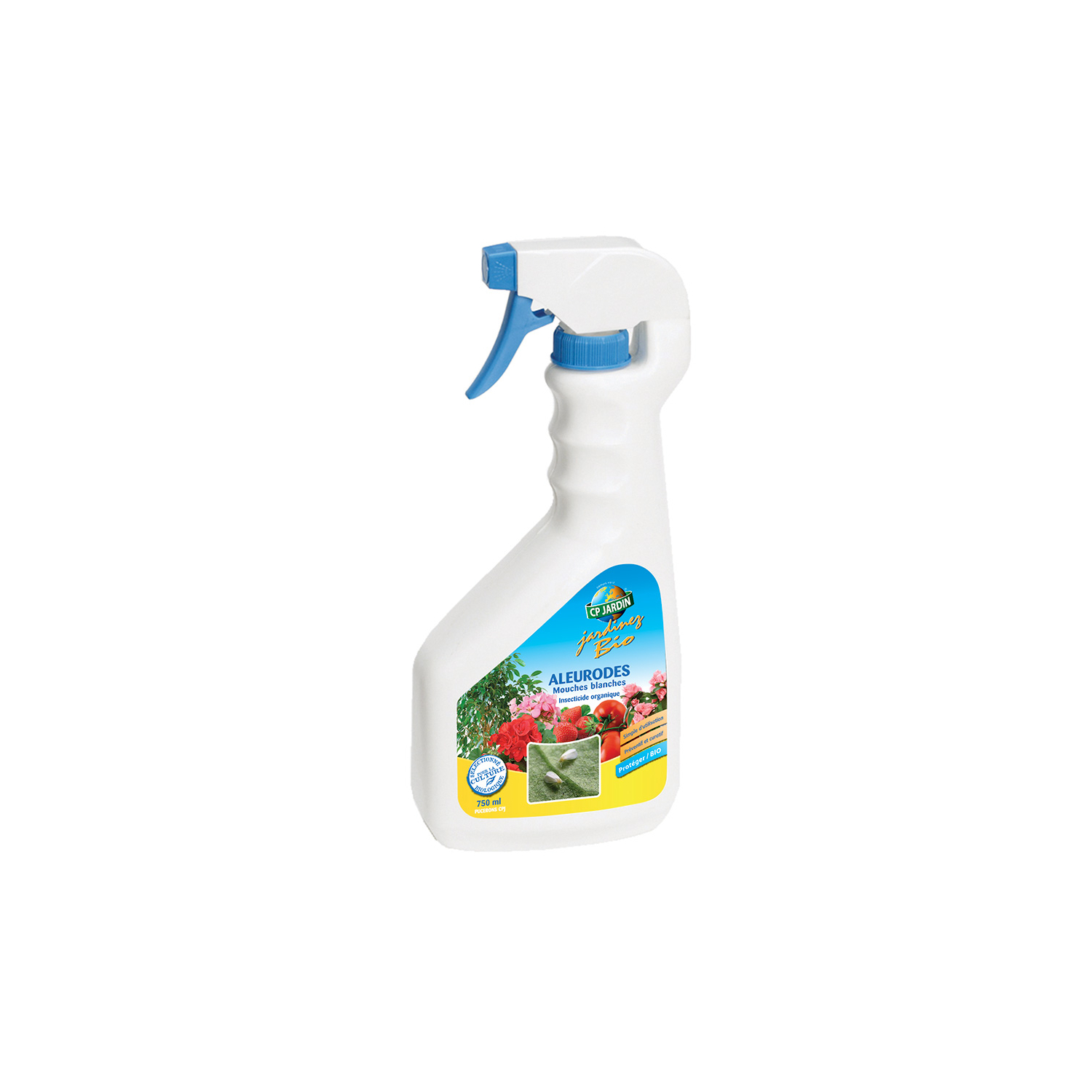 Insecticida natural Moscas blancas CP Jardin 750 ml 🐞 Tratamiento ecológico listo para usar