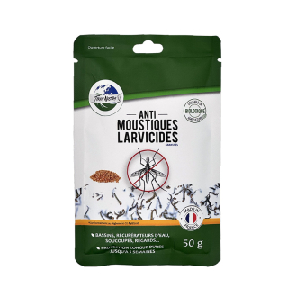 Larvicida para mosquitos Bacillus thuringiensis israelensis (Bti) - 50 g