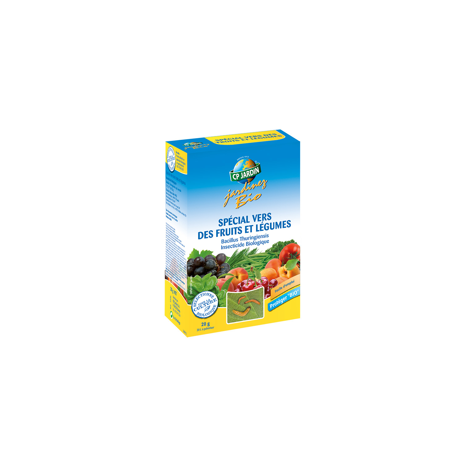 Insecticide biologique au Bacillus thuringiensis chenilles Solabiol