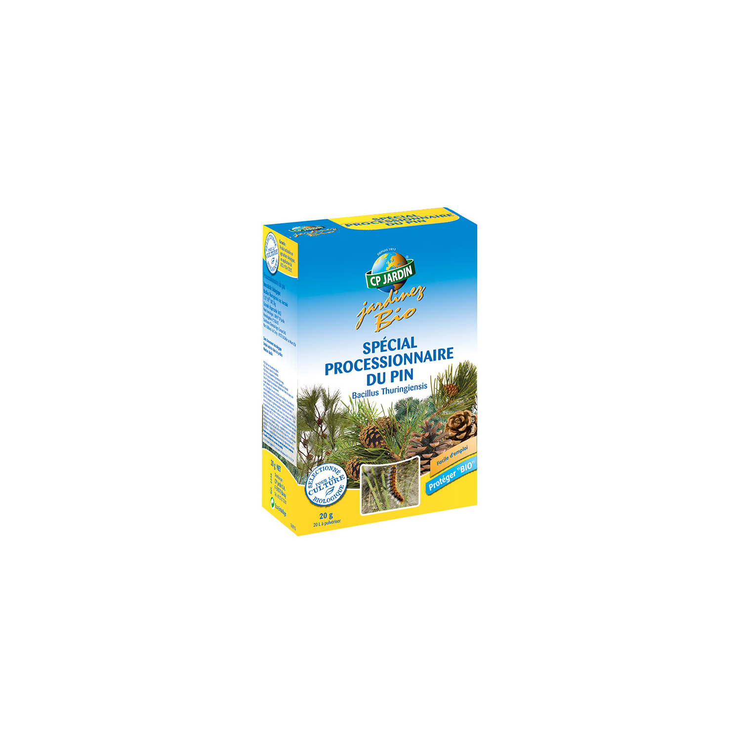 Tratamiento para la oruga procesionaria del pino 20 g