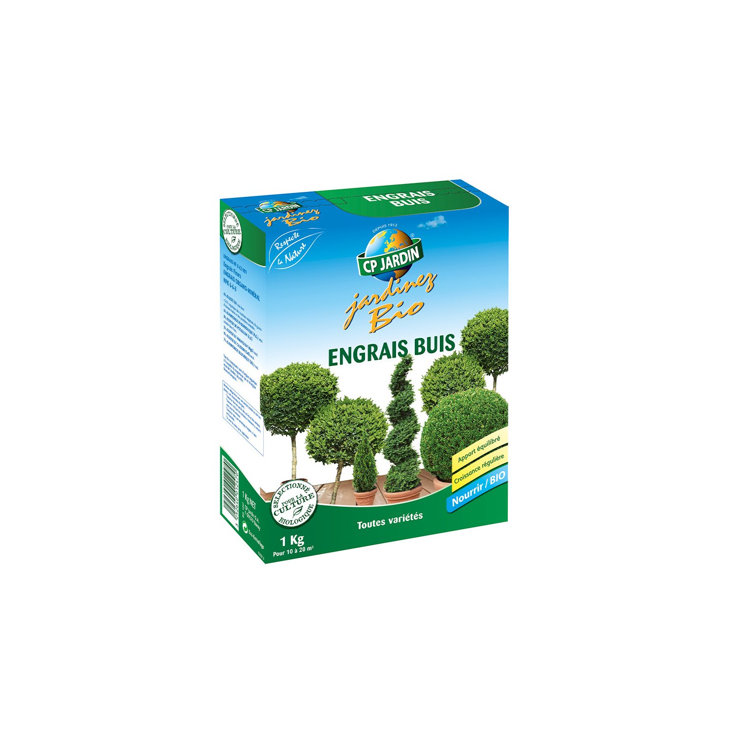 Abono natural para boj 1 kg CP Jardin