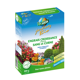 Abono de sangre y cuerno 800 g – Crecimiento natural para todos los cultivos