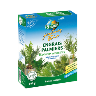 Abono natural para palmeras 800g CP Jardin