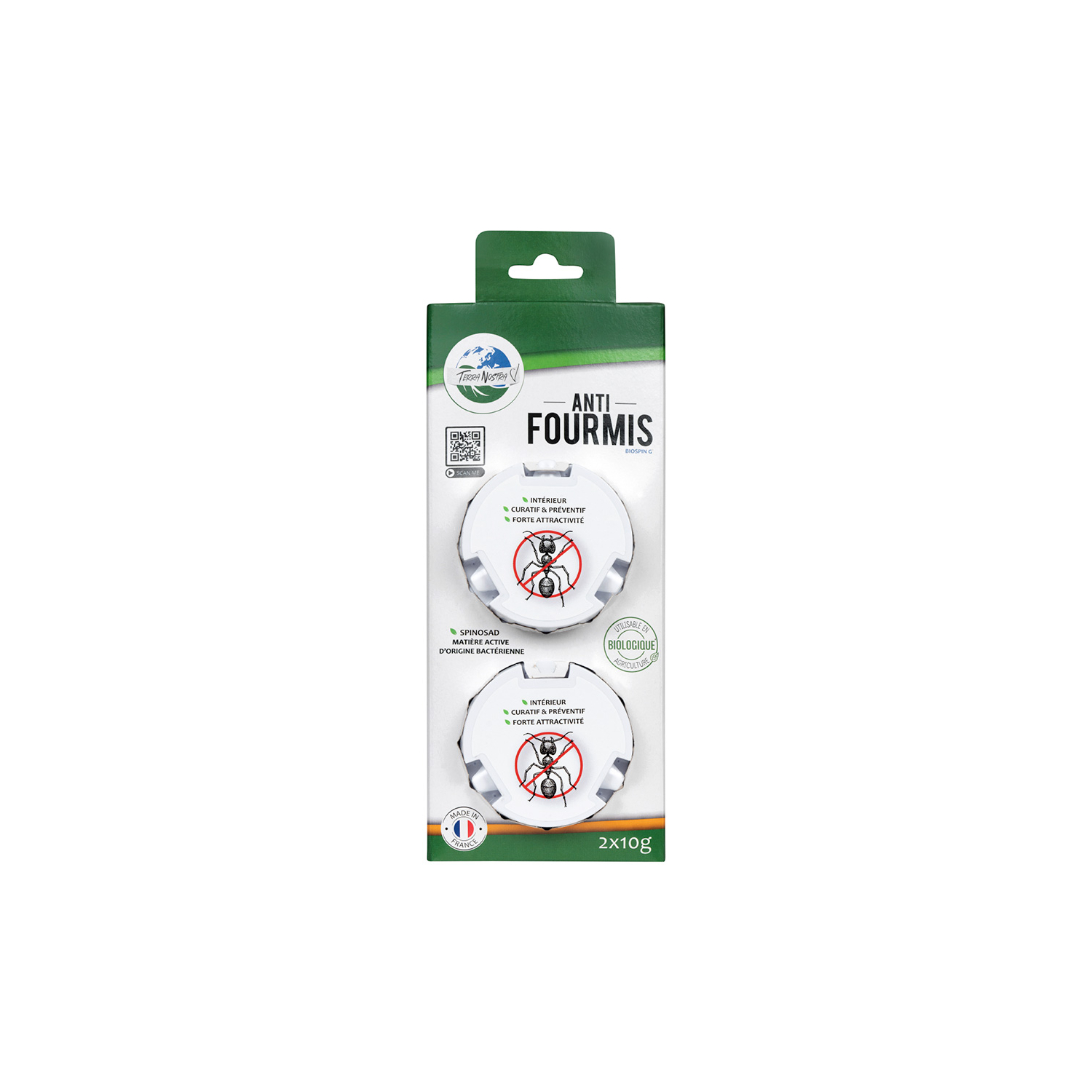 Insecticide fourmis en poudre 500g Neudorff, Pyréthrines
