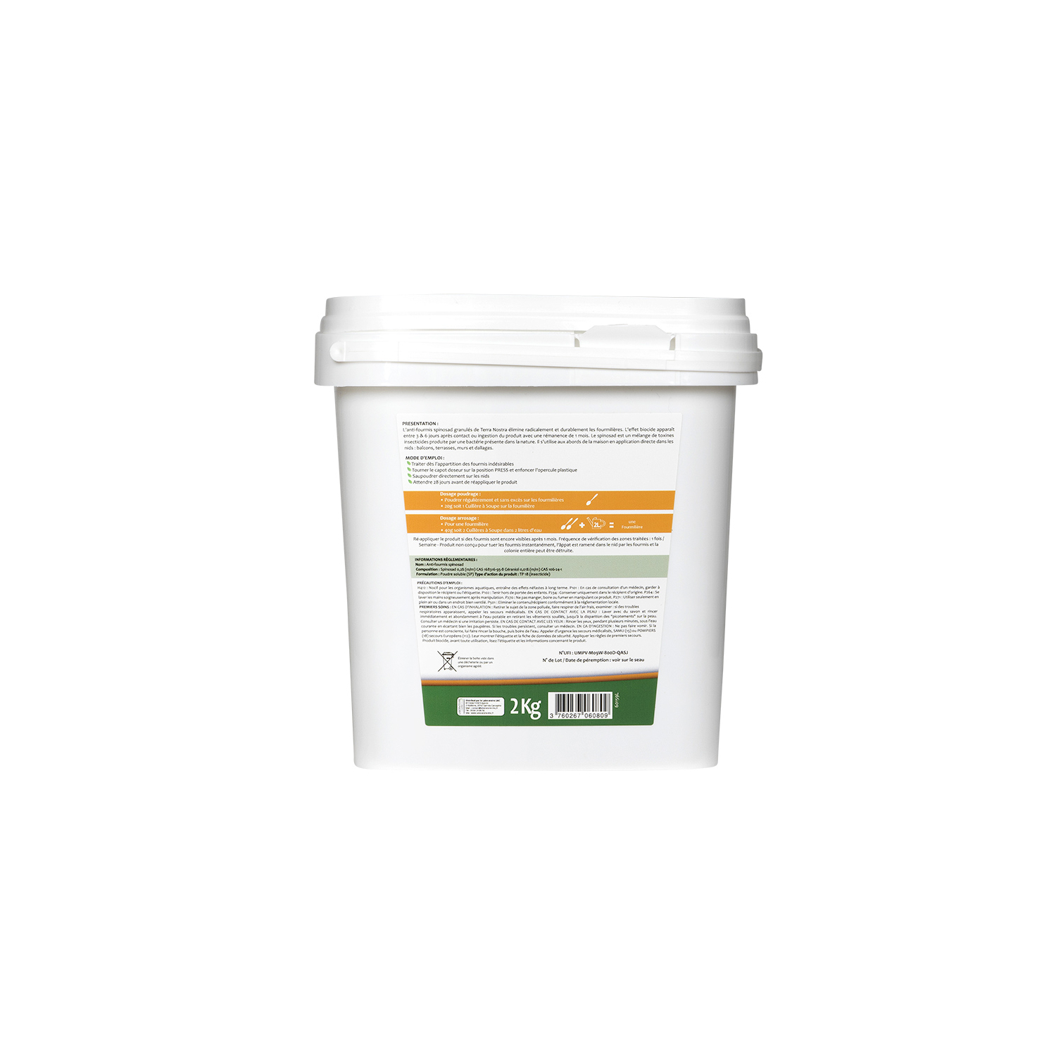 Spinosad anti hormigas natural – 250 g a 2 kg | Terra Nostra