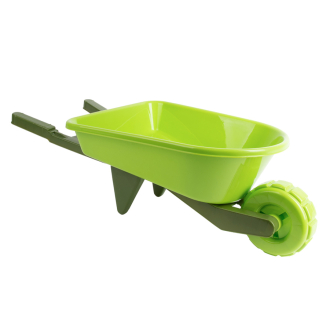 Carretilla infantil de plástico – Juego de jardinería ligero y manejable