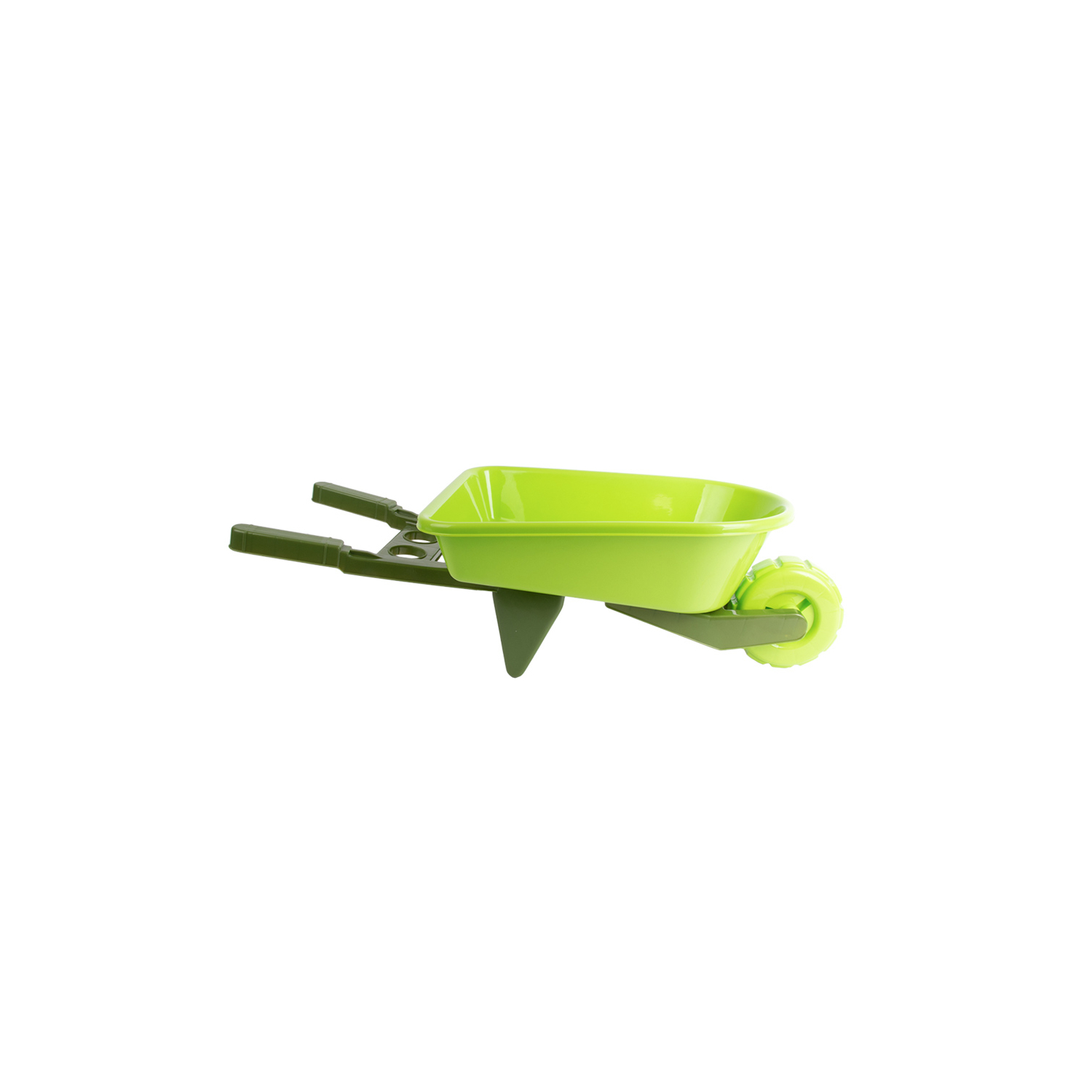 Carretilla infantil de plástico – Juego de jardinería ligero y manejable