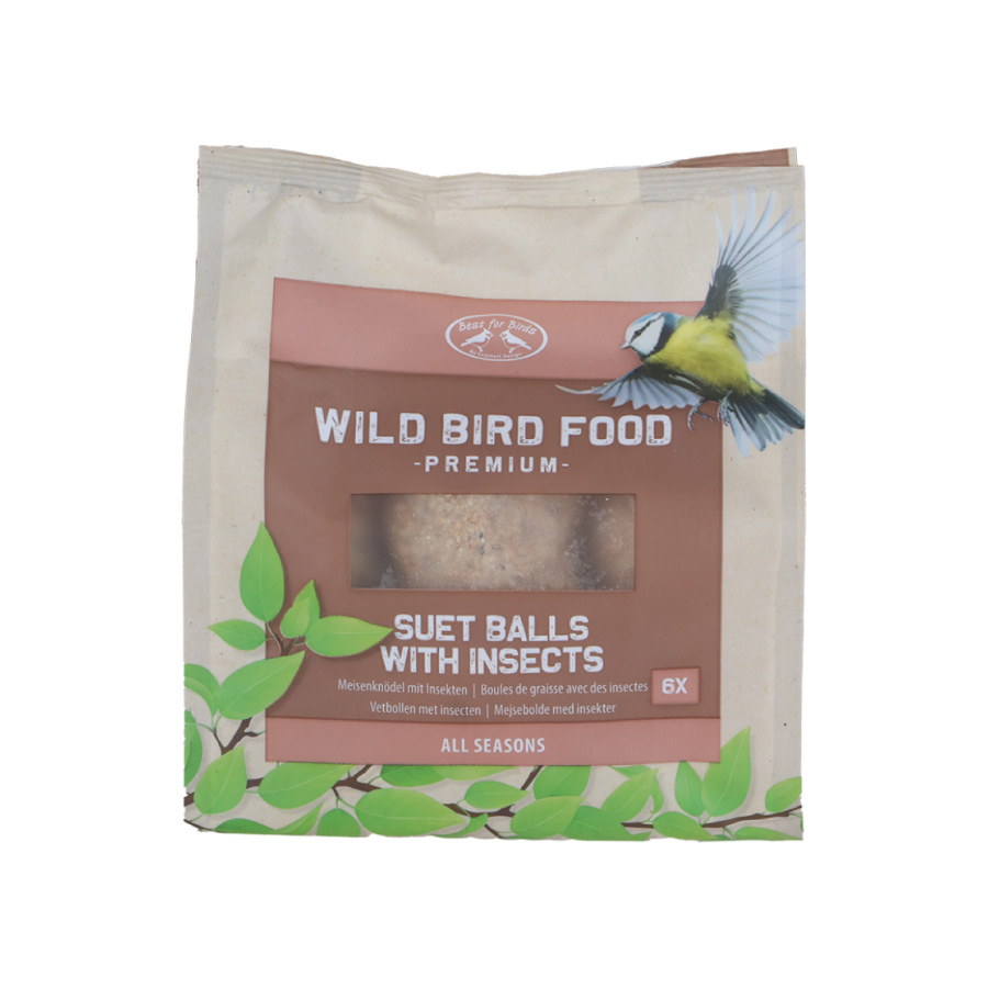 Boules de graisse aux insectes X4 - Gasco