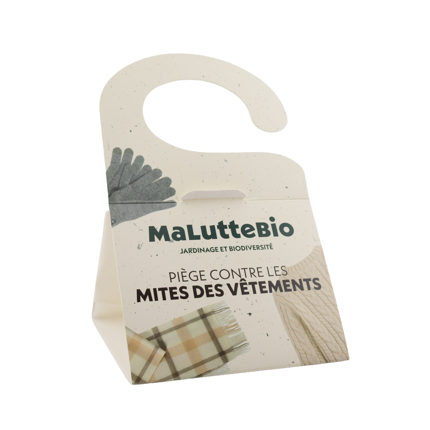 4 pièges mites textile avec phéromone