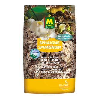 Sphagnum natural 100 % vegetal 5 L