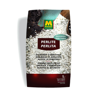 Perlita hortícola Masso 5 L – Siembra, esquejado y sustratos