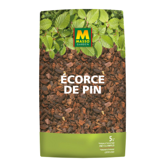 Corteza de pino 5L Masso – sustrato para orquídeas y plantas acidófilas