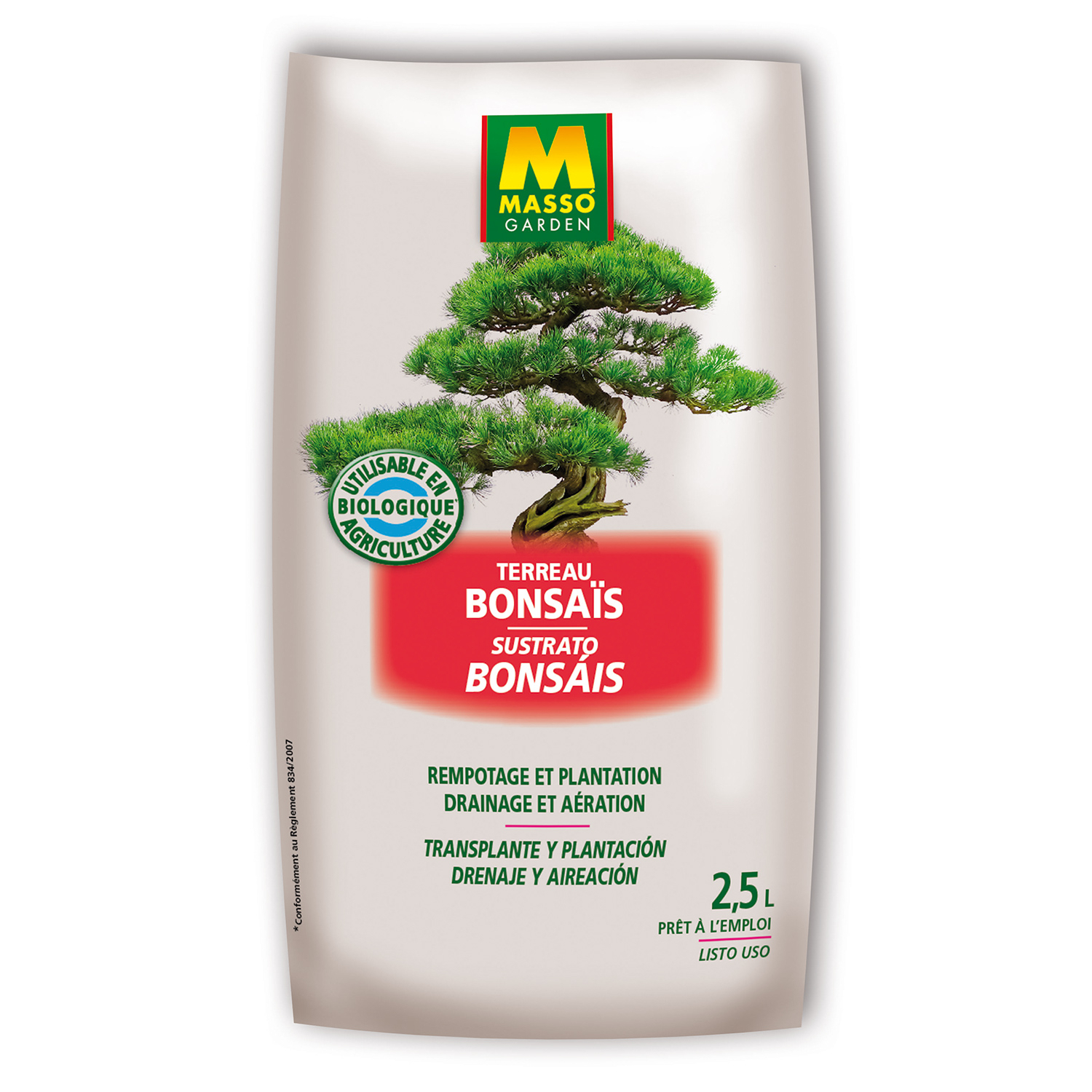 Sustrato para bonsáis 2,5 L