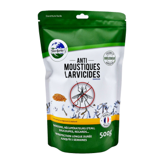 Larvicida para mosquitos Bacillus thuringiensis israelensis (Bti) - 500 g