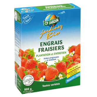 Engrais naturel pour fraisiers et petits fruits rouges 750g Solabiol