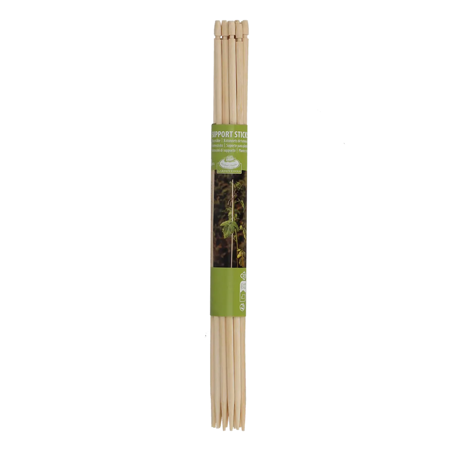 Tutores de bambú de 30 o 50 cm x20 – soporte natural para plantas