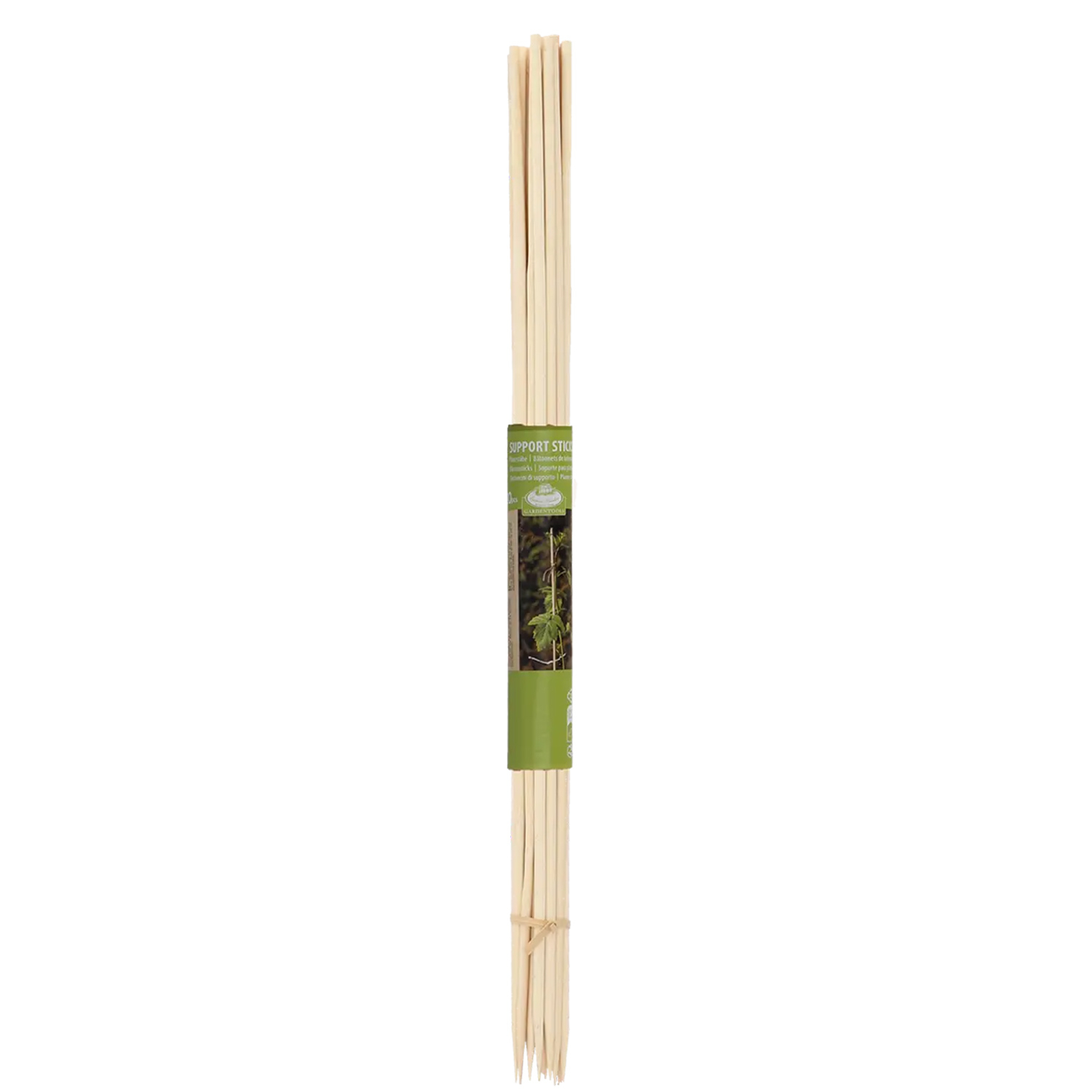 Tutores de bambú de 30 o 50 cm x20 – soporte natural para plantas