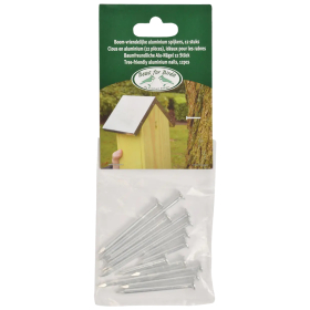 Clavos de aluminio para árboles x12 – fijación para nido/comedero