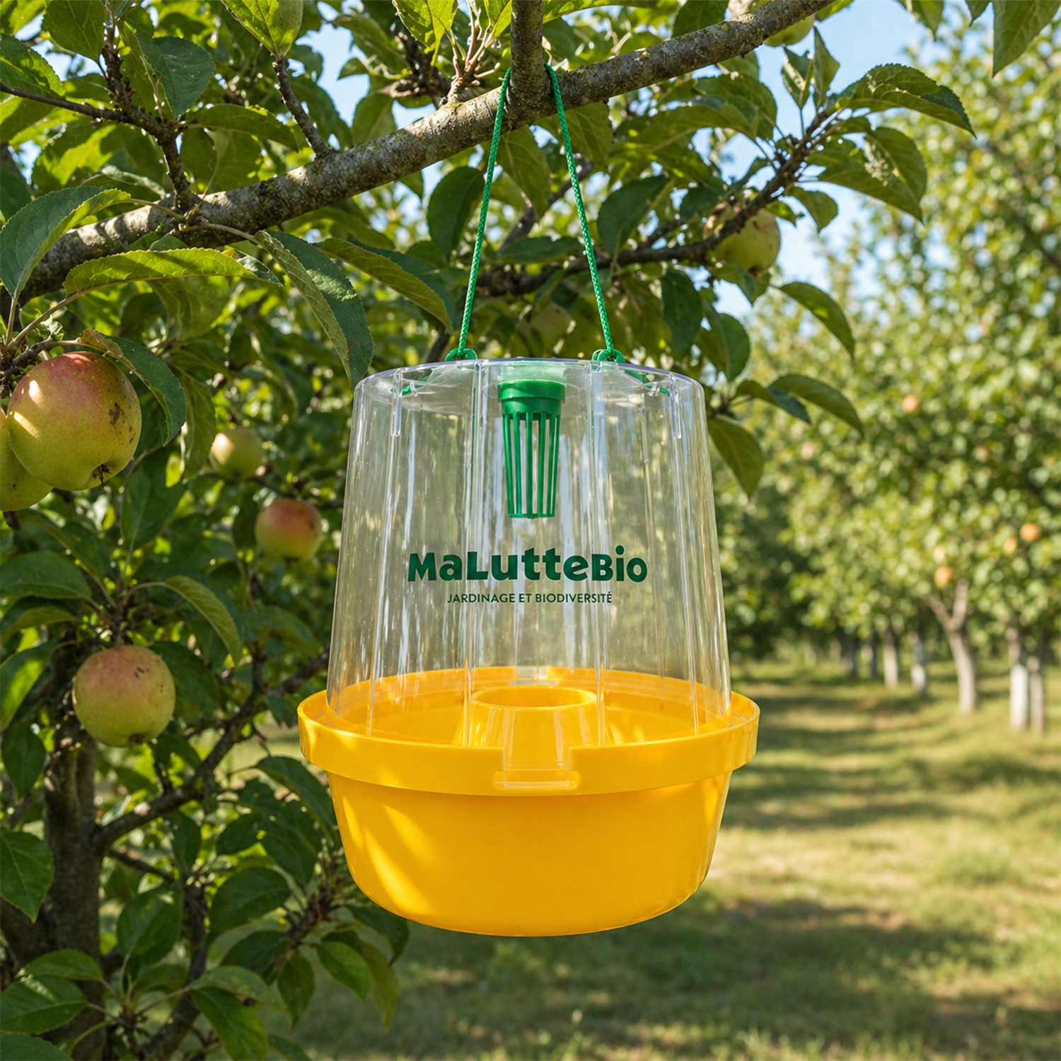 Trampa de feromonas para moscas de la fruta