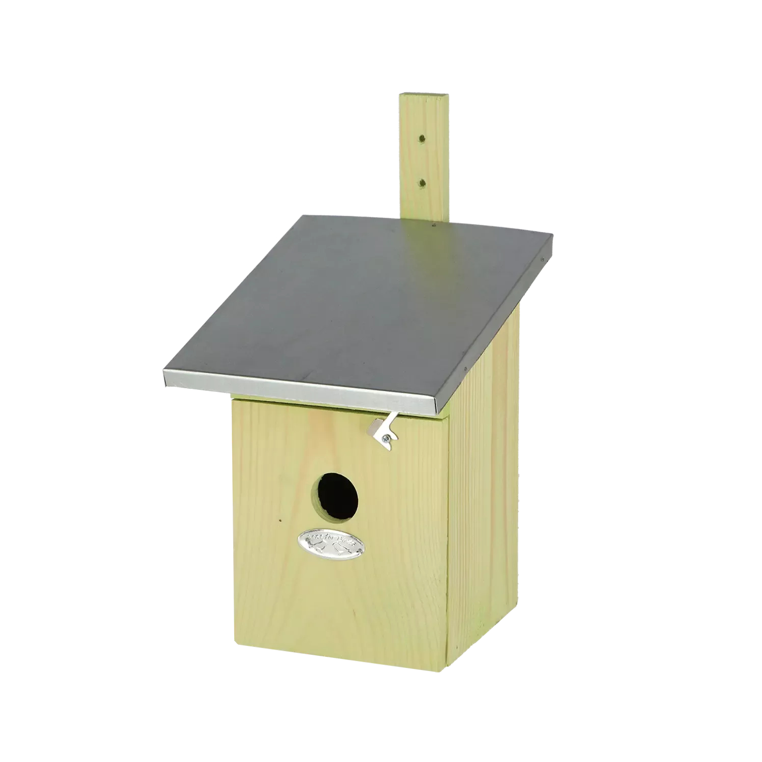 Great tit birdhouse Ø32 mm – thick & durable wood 🐦