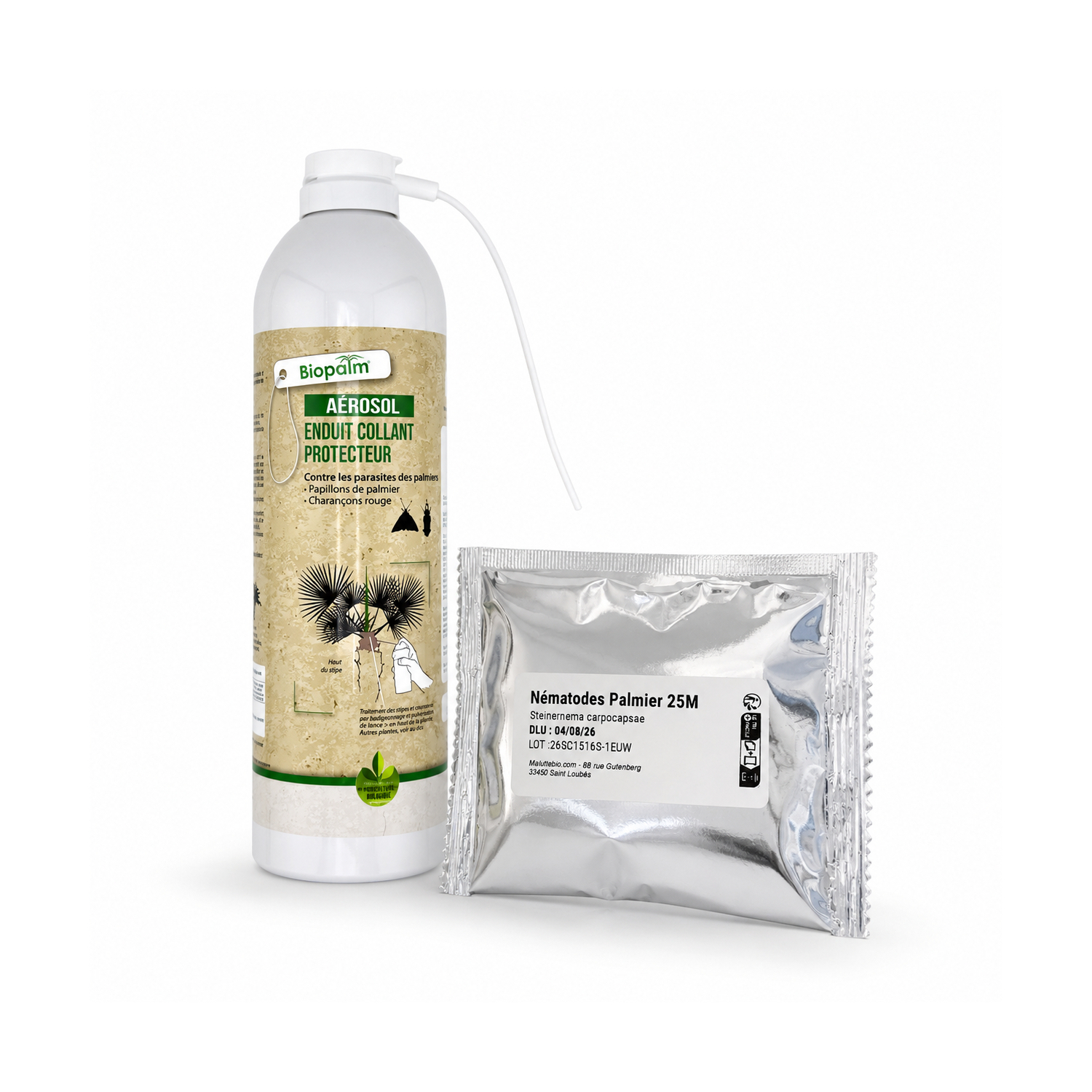 Pack tratamiento completo palmera - Biopalm® + nematodos