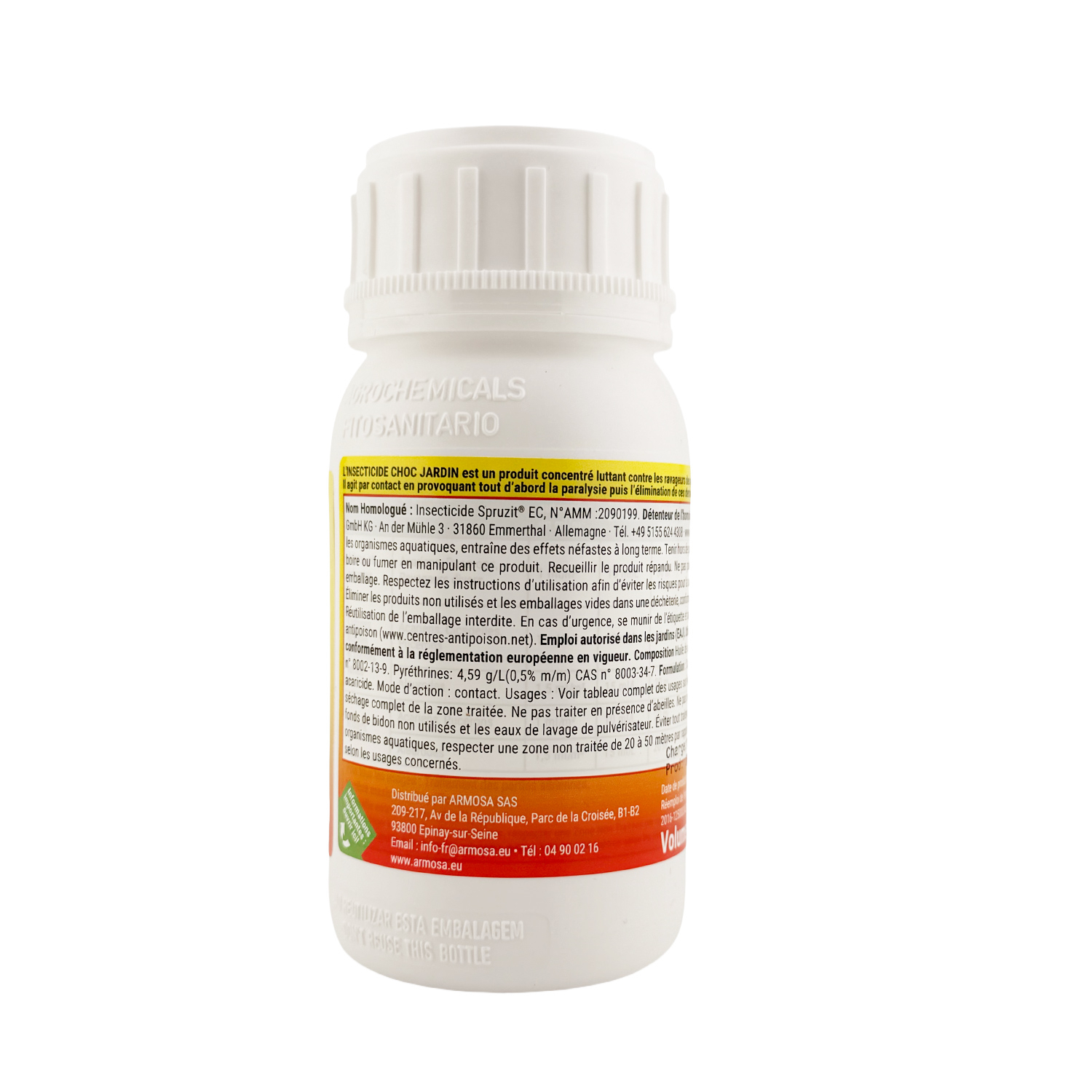 Shock concentrated insecticide 250 ml (Usable in organic farming)