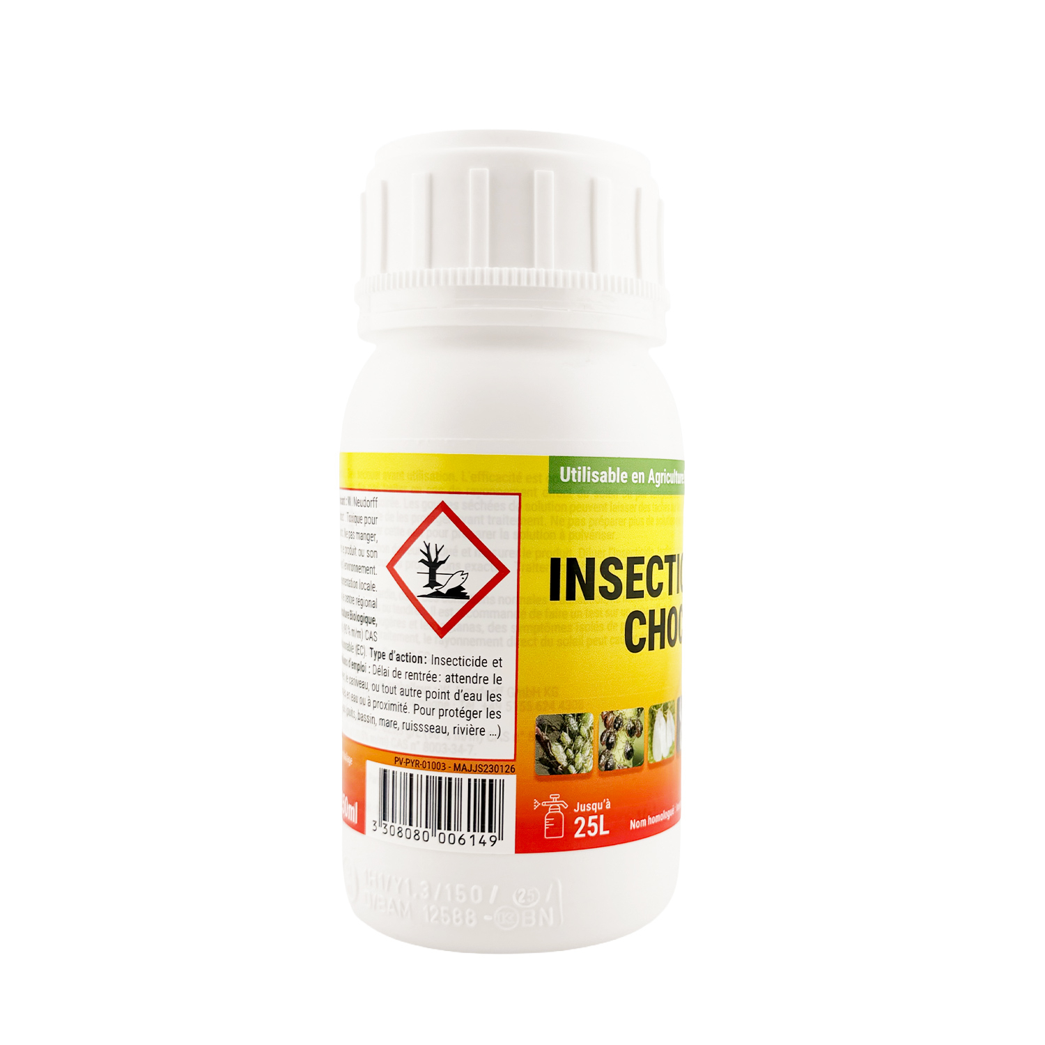 Shock concentrated insecticide 250 ml (Usable in organic farming)
