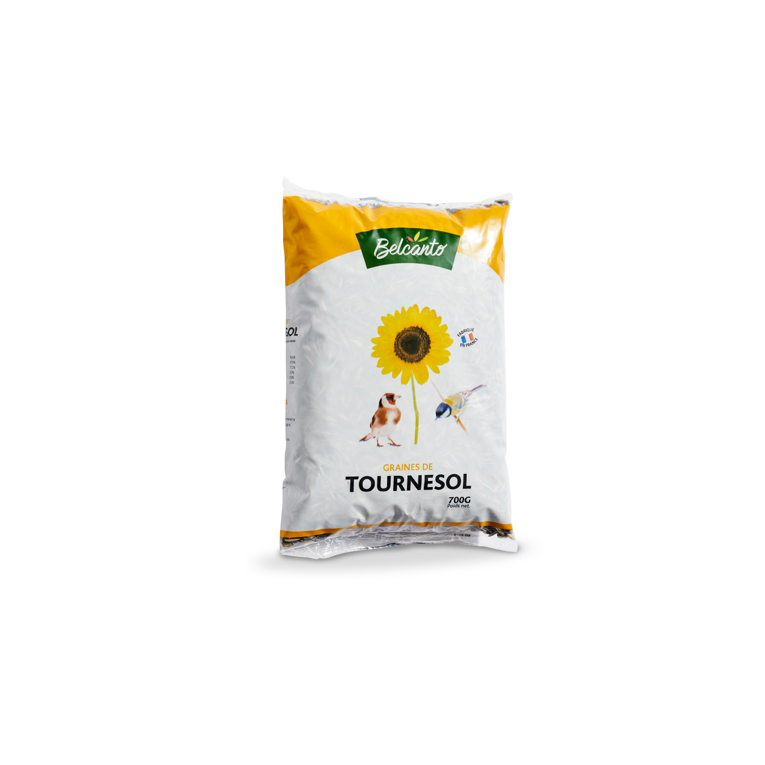 Tournesol noir 700g - Graines pour oiseaux