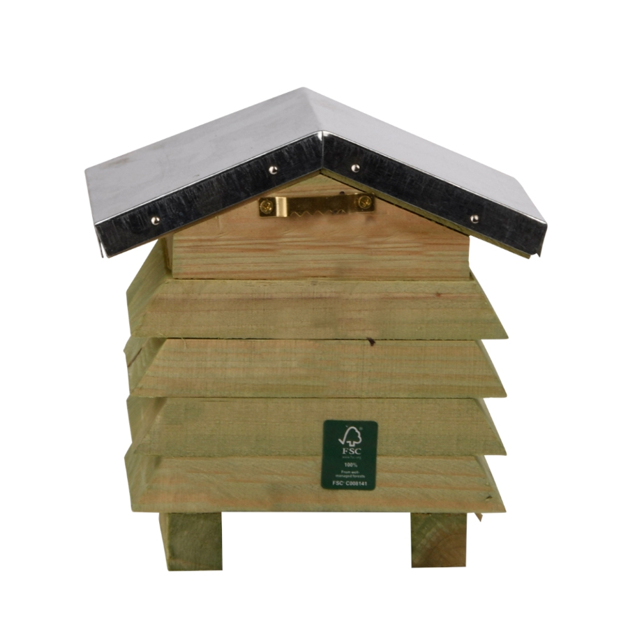 Refugio de madera para abejas solitarias para colocar Esschert design